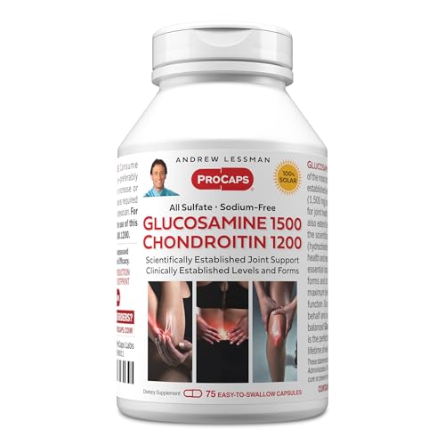 Image of ANDREW LESSMAN Glucosamine 1500 Chondroitin 1200-75 Capsules