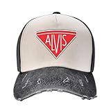 Casquette de Baseball Alvis - Voiture Classique Logos Grande Taille Chapeau Western Chapeau Solar Hat Fille Cadeau d’Anniversaire pour Hommes