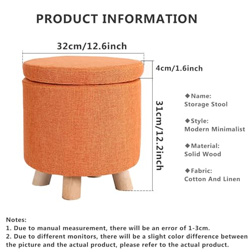 Coffre de rangement bas bleu en lin pour gagner de la place - 4