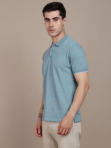 Image of Dennis Lingo Printed Polo Tshirt for Men