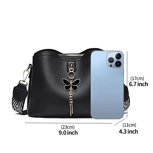 Image of Xiaoyu Small Crossbody Bags for Women Fashion Purses for Teenage Girls Lightweight Handbags Shoulder Bag