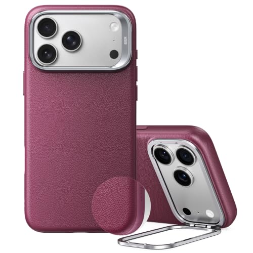 ESR Atelier borgoña para iPhone 18 Pro y 17 Pro — imagen oficial proporcionada por Amazon