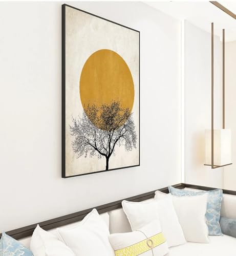 Affiches et impressions matin d'hiver pour un salon moderne au style scandinave