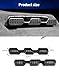JeCar Under Seat Vent Deflectors Rear AC Vent Directional Extension Fit for RAM 2018-2023