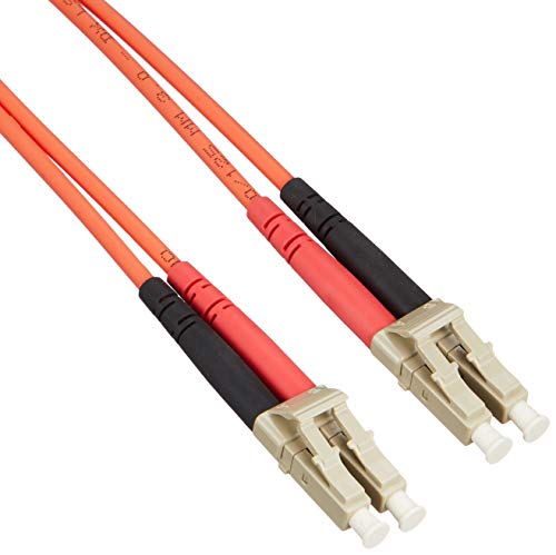 StarTech.com ���t�@�C�o�[�P�[�u�� 1m LSZH�Ή��p�b�`�R�[�h OM2�d�l���� �}���`���[�h �R�A�a50�~�N����/�c�a125�~�N���� 2�cLC-LC�R�l�N�^ 50FIBLCLC1