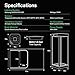 VGrow All-in-One Smart Grow Box, Professional System with Samsung LM301H EVO Grow Light, Advanced Circulation & Ventilation System, Irrigation, Nutrient, Magnetic Window for Indoor Hydroponics