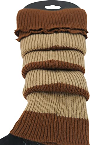 Image of ToBeInStyle Women's Long Over The Knee Leg Warmers Bright Thigh High