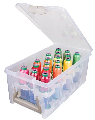 ArtBinSuper Satchel Exculusive Semi Satchel Isacord Thread Box with Trays