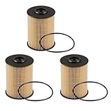VEDURME 5015581AA Fuel Filter 3 Packs Replacement for Ram 2500 2000-2010, RAM 3500 2000-2007 5.9L