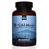 Natural Rhythm B-CALMplex B-Complex Vitamin Supplement, Comprehensive B Vitamin Blend with Methylfolate & B12, 3 Month Supply, 90 Capsules