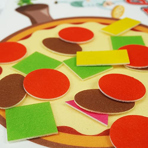 Chefan Pizza Couting Toddler Toys, Toddler Number Learning Toys, Preschool Math Games, Manipulatives For Preschool #TOP5