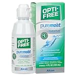 Opti-free Puremoist Multi-Purpose Contact Lens Cleaning and Disinfecting Solution, 4 Fl Oz