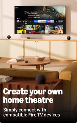 Image of All-new Amazon Echo Dot Max, Alexa speaker with 3X bass and room-filling sound, hands-free smart home management, Bluetooth, Graphite