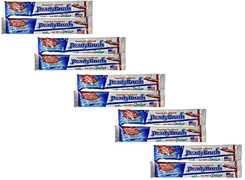 Ready Brush Prepasted Disposable Toothbrush 10 count