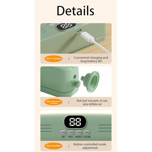 Scelleuse à sacs mini sous vide pour biscuits et conservation