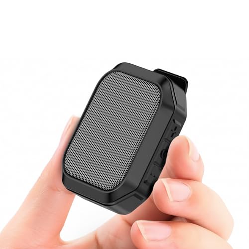 IPX7 Waterproof Clip-On Bluetooth Speaker for Outdoor Use