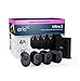 Produktbild Arlo Ultra 2 Überwachungskamera Aussen WLAN, Kabellos, 4er Set, 4K UHD Qualitätsprodukt, 180° Sichtfeld, Spotlight, Farb-Nachtsicht, Bewegungsmelder, Alarm Sirene + mit Arlo Secure Testzeitraum