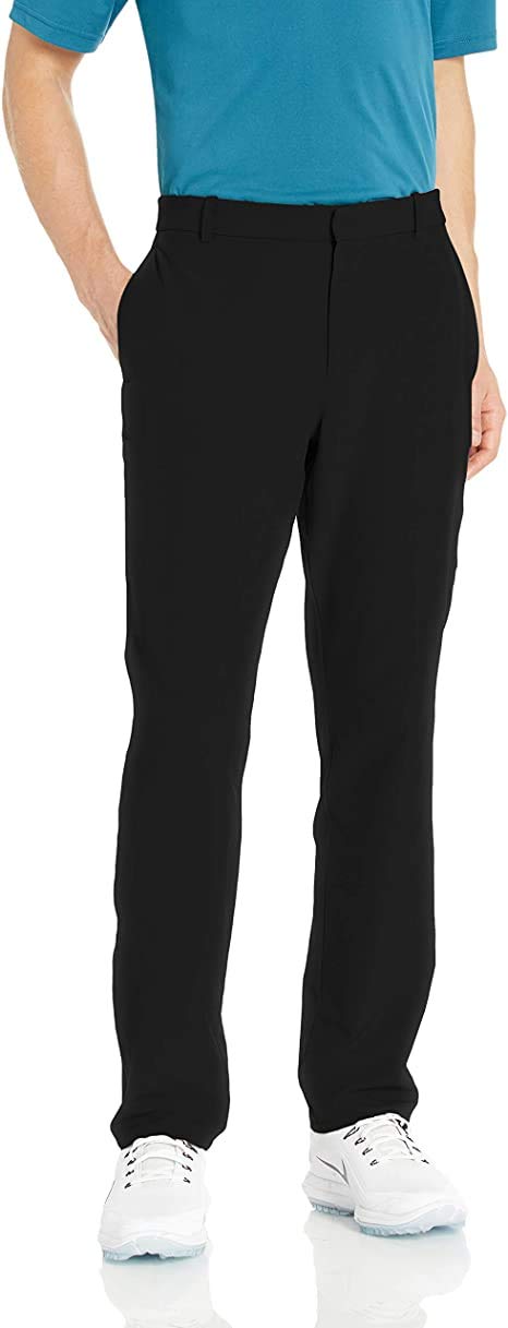 NIKE Men's Flex Pant Hybrid, Black/Black, 34-32