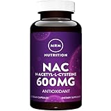 MRM Nutrition N-Acetyl-Cysteine (NAC) 600mg | Antixoidant | Resipratory Health | Liver Health | Mitochondrial Health | Vegan + Gluten-Free | 60 Servings