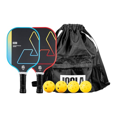Image of JOOLA Pickleball Paddles & Sets - Includes 2 Rackets, 2-4 Balls, and Storage Carry Bag - USAP Approved
