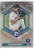 Kade Anderson 2026 Bowman Chrome Scouts Top 100 Insert Card #BTP-21