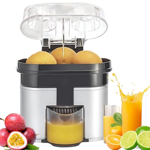 Fabricante De Jugo De Cítricos Gemelos, Exprimidor De Cítricos Eléctricos De Doble Cabeza De 500 Ml con Cortador