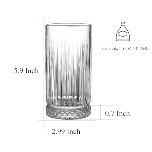Tall-Drinking-Glasses-Set-of-4-16oz-Glass-Cups-for-Kitchen-Elegant-Highball-Glassware-for-Water-Ice-Coffee-Cocktail-Cold-Beverage