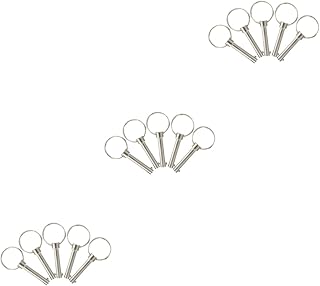 INOOMP 15 pcs Ring pin Positioning Bimini Hardware Coupler Pin Carbon Steel Quick Release Pin Bimini Pin Cylindrical Pin Bimini Tops Pin Carbon Steel Safety Pin Locking Pin hook up marine