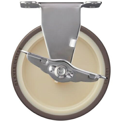 �n���}�[�L���X�^�[(Hammer Caster) E�V���[�Y �I�[���X�e�����X �Œ莮 �E���^���ԗ� [�i�C�����z�C�[��] 125mm �X�g�b�p�[�t 315ER-UR125