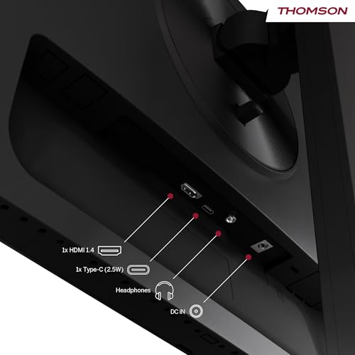 Monitor 27 pulgadas Full HD THOMSON M27FB5C15 con entrada HDMI y panel de 120 Hz 4