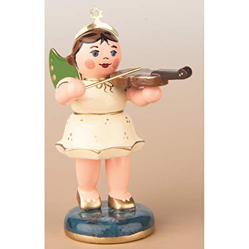 Engel mit Geige - 6,5cm / Weihnachtsengel - Original Erzgebirge Engel...