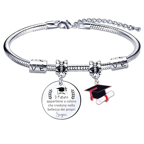 Lumengqi Regali di Laurea Bracciale Laurea Regalo Donna Regali per