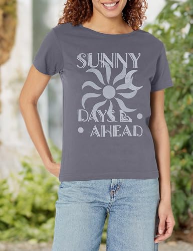 Image of Roxy Womens Boyfriend Crew T-Shirt, Casual Relaxed Fit Crew Neck Tee Short Sleeve Cotton Basic Shirt Everyday Comfort