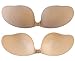 Deceny CB Invisible Bras Self Adhesive Bra Silicone Bra Push Up Strapless Bra (A, Nude-M)