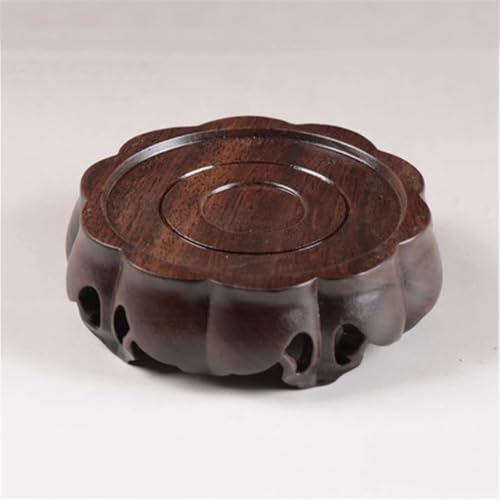 Mesa de exhibición de bonsáis en madera para juegos de té y decoración 6