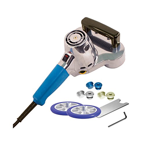 Cyclo Toolmakers 80-112/C-PG Model 5-Pro Mark II Dual-Head Orbital Polisher with Backing Plate