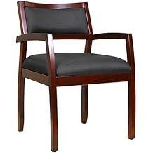 Eurotech Seating Cypress Guest Chair, Cherry/Black