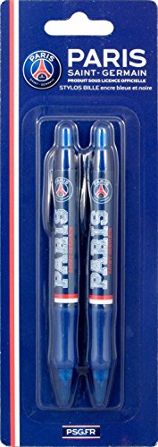 PSG Stylo bille rétractable X 2 - Collection officielle Paris Saint Germain