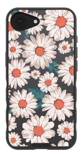 Smartish® iPhone 16e MagSafe Case - Gripmunk [Slim + MagSafe + Protective] - Daisy If You Do - Drop Tested 6FT - Wireless Charging - Floral Case for Women - Microfiber Lining - Fits Apple iPhone 16e