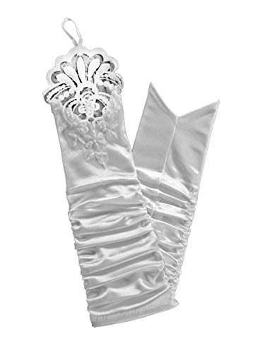 Long Satin Lace Glovettes