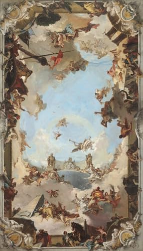 Cuadro en lienzo de Carlos III de Battista para pared de dormitorio (60x90cm)