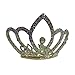 Fityle Small Crown Mini Tiara with Comb Hair Clip Rhinestone Wedding Pageant Banquet Prom Party Costume Prop - Rose Gold, 4.7 x 4.3 x 3 cm