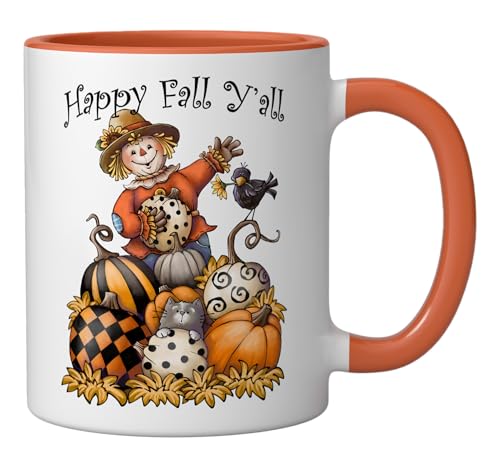 Taza de Cerámica 11 oz con Diseño de Halloween y Acción de Gracias miniatura 2