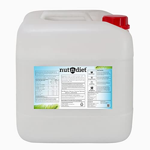 Image of nutndiet Premium Edible Coconut Oil For Cooking, CAN 15 Litre