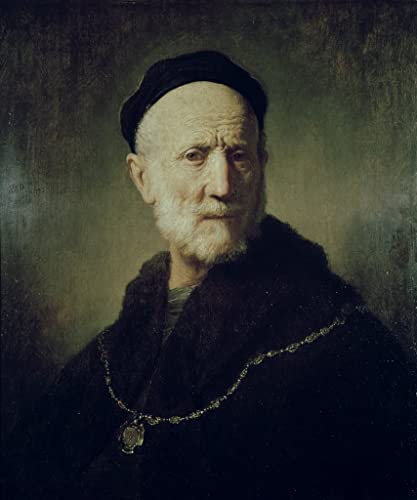 Portrait du père de Rembrandt van Rijn toile cadeau amateurs art classique