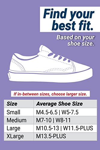 OS1st Unisex Lower Cut Nekkid Comfort Non-Slip Socks for invisible wear with loafers, ballet flats, and boat or deck shoes.2