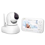 babyphone monitor testsieger 【Zoom】Außer 5 Schlaflieder, Energiesparmodus/Schalfmodus, Temparatur Sensor, Nachtsicht und Gegensprechfunktion kann man noch die übertragende Bilder 2 mal größer zoomen. Mehr intelligent als die kleine Babyphone