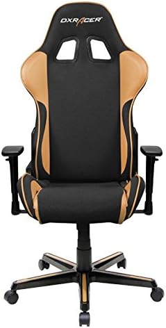 DXRacer OH/FH11/NC Formula Series Black and Coffee Gaming Chair - Includes 2 Free Cushions and on Frame