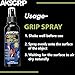 Anti-Slip Grip Spray - Golf, Basketball, Football, Volleyball, Baseball & Pole Dance Grip Enhancer Spray, Restore Grip Tackiness, Improve Traction & Control for Shoe, Glove, Golf Club - 120ml