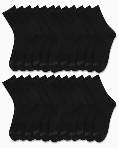 AND1 Men's Athletic Socks - 24 Pack Performance Cushion Crew Socks2